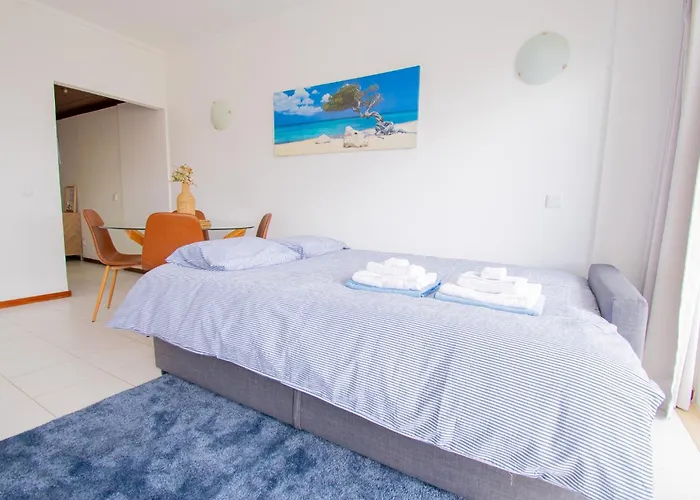 公寓 Rocha Apartment, With Pool, 100m From The Beach!